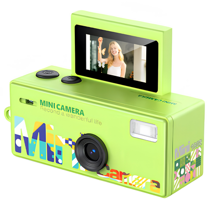 Mini Cámara Retro Portátil HD